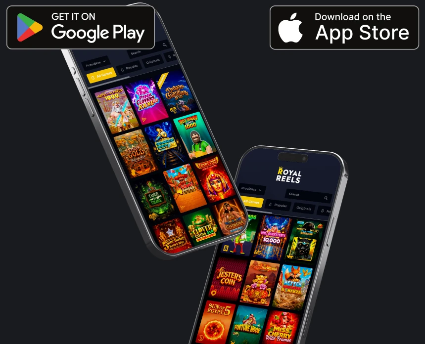 Royal Reels mobile version and app